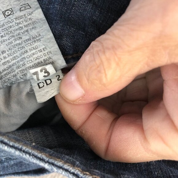 Riders By Lee Womens Jeans Size 16P Blue Denim Mid Rise Straight Leg Classic - Picture 11 of 14